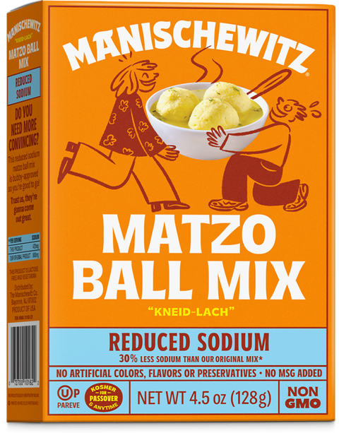 Manischewitz - Matzo Ball and Soup mix, Low Sodium KFP (4.5oz)