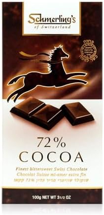 Schmerling - Dark Chocolate 72% Cocoa Parve