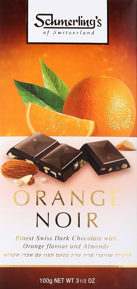 Schmerling - Noir Dark Chocolate Orange - Parve