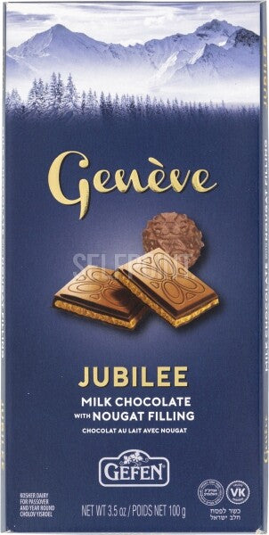 Geneve - Chocolate Bar Milk Nugat Jubillee KPY 100g