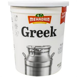 Mehadrin - Plain Greek Yogurt 2lbs KFP