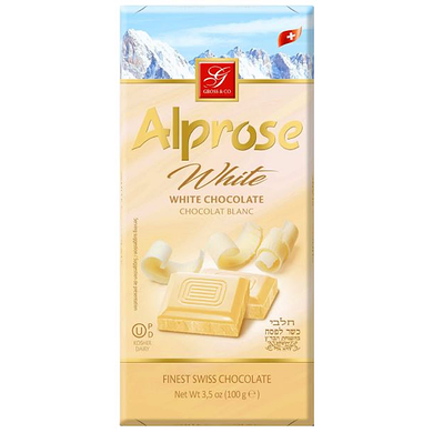 Alprose - Chocolate Bar White KPY