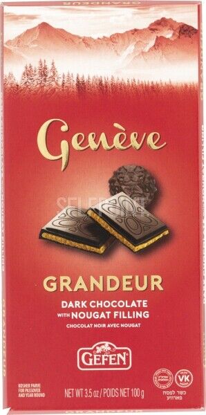Geneve - Chocolate Bar Dark Nougat Grandeur KPY