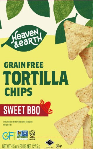 Heaven & Earth - Tortilla Chips Sweet BBQ GF KFP