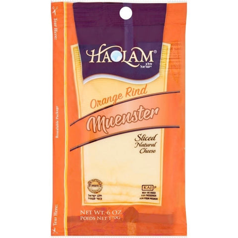 HaOlam - Muenster Sliced (Orange Cheese) 6oz KFP