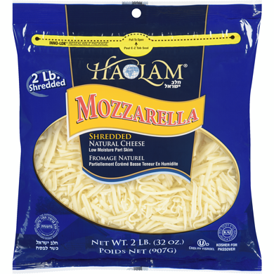 Haolam - Shredded Mozzarella 8oz