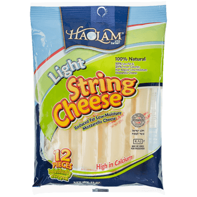HaOlam - String Cheese Light 12oz KFP