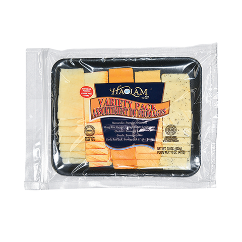 HaOlam - Variety Pack of Sliced Cheese 15oz KFP