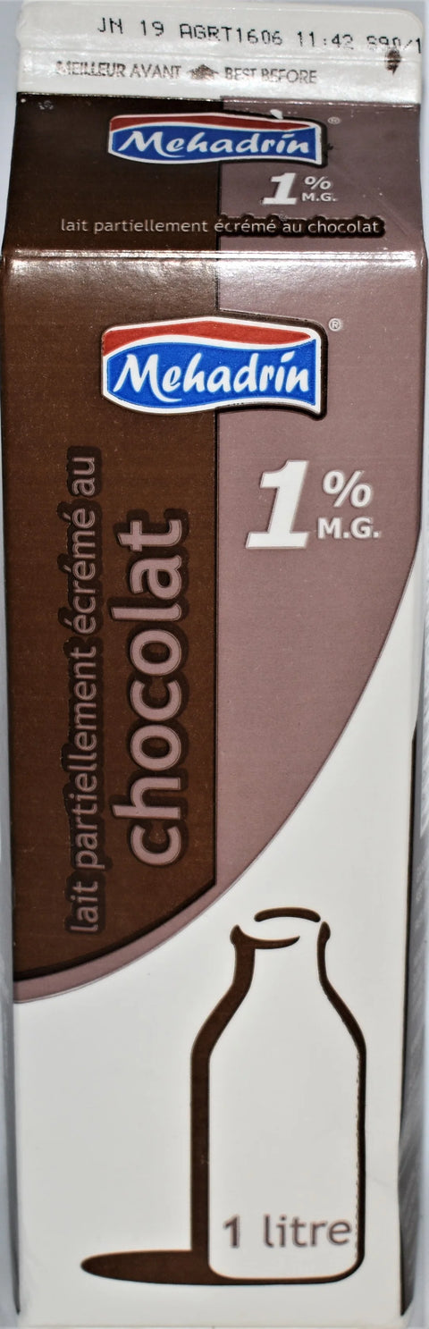 Mehadrin - Chocolate Milk - 1L KFP