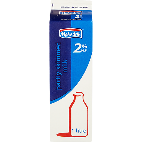 Mehadrin - Milk 2% (1L)