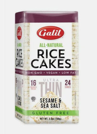 Galil - Rice Cakes - Ultra Thin, Sesame & Salt KFP