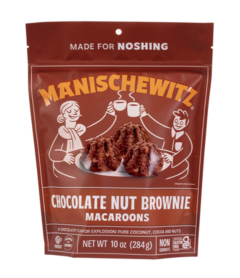 Manischewitz - Macaroons Chocolate Nut Brownie KFP (10oz)