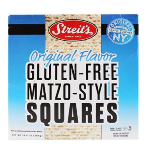 Streit's - PASSOVER 2024 ONLY - Matzo Squares Original Gluten-Free KFP
