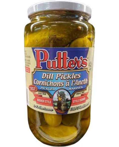 Putter's - Crunchy Dill Pickles (1L)