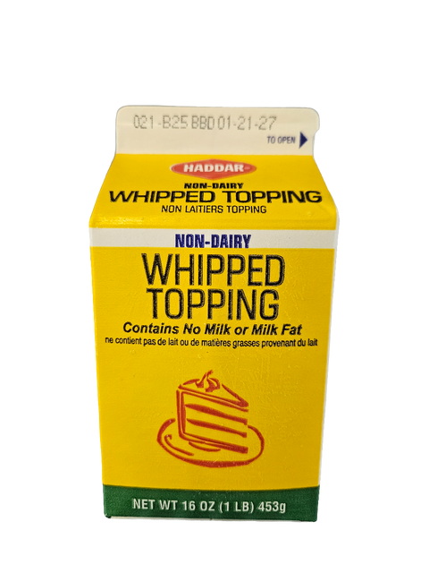 Haddar - Whipped Topping Parve