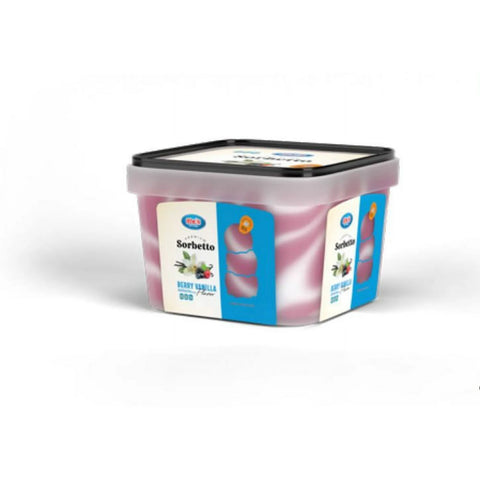 Abe's - Sorbetto Premium Berry Vanilla (Parve, Dairy Free, KFP) - 1.65L