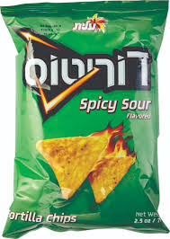 Doritos - Sour Spicy - KFP 6.5oz - דוריטוס חמוץ חריף קטניות