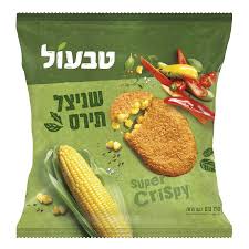 Tivall - Corn Cutlets (Schnitzel Tiras) - Family Pack - שניצל תירס