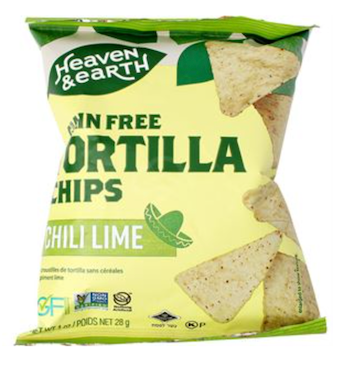 Heaven & Earth - Tortilla Chips Chili Lime KFP