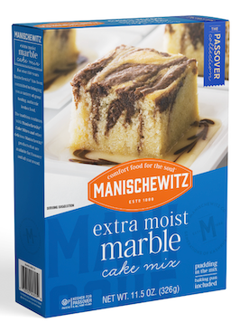 Manischewitz - Cake Mix Extra Moist Marble KFP (11.5oz)