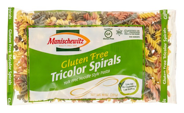 Manischewitz - Noodles Spiral Tri Color GF