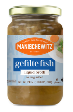 Manischewitz - Gefilte Fish Liquid Broth KPY (24oz)