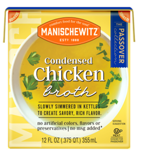 Manischewitz - Condensed Chicken Broth (12oz)