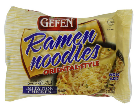 Gefen - Ramen Noodles Imitation Chicken (80g)