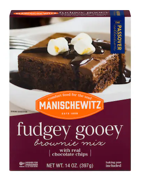 Manischewitz - Brownie Mix Fudgey Gooey KFP (14.1oz)