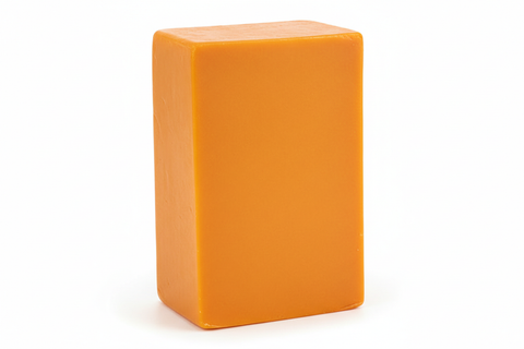 5lb of an orange chedder block