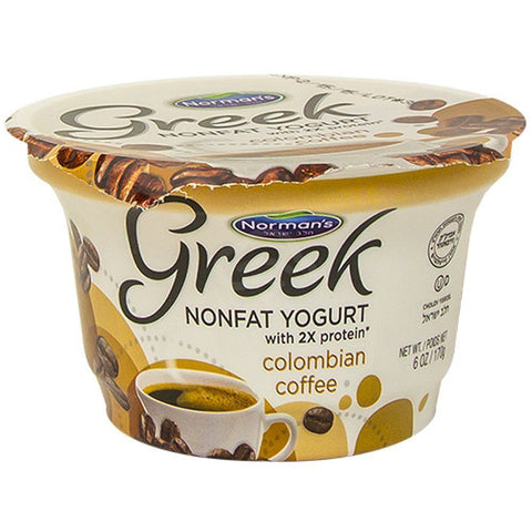 Normans Yogurt - Non Fat Coffee Greek Yogurt (6oz)