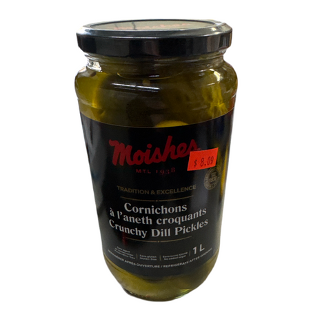 Moishe’s - Kosher Dill Pickles Original Brine (1L)