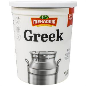 Mehadrin - Plain Greek Yogurt 2lbs KFP