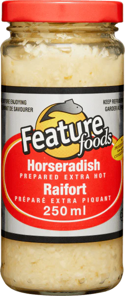 Feature foods - Horseradish Extra Hot - 250ml