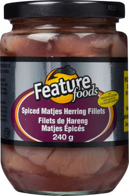 Feature foods - Matjes Herring Tidbits in Wine Marinade