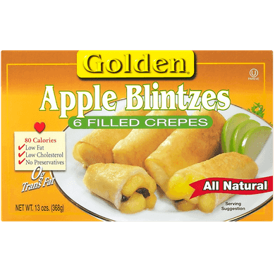 Golden - Apple Raizin Blintzes