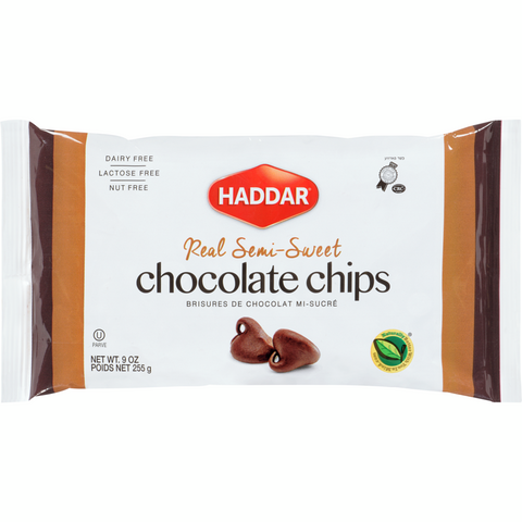 Haddar - Semi-sweet Dark Chocolate Chips