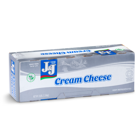 J & J - Cream Cheese Block - 3lbs