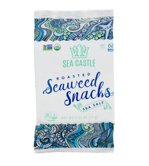 Sea Castle - Seaweed Snack Sea Salt KFP