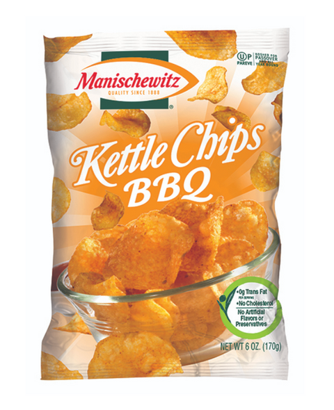 Manischewitz - Kettle Chips BBQ KFP