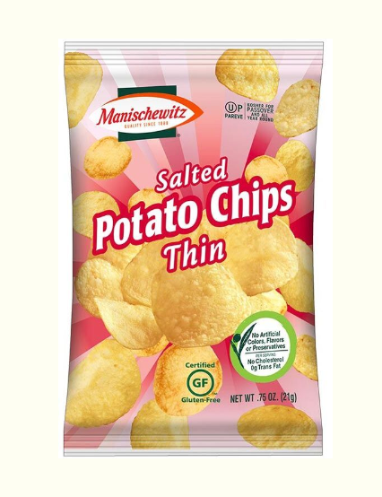 Manischewitz - Potato Chips Salted KFP