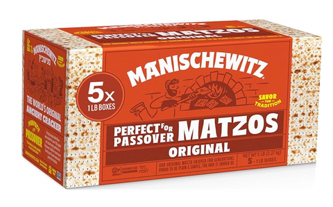 Manischewitz - Matzo 1-5 lbs Box KFP