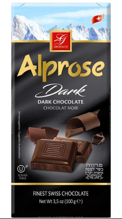 Alprose - Chocolate Bar - Dark Chocolate