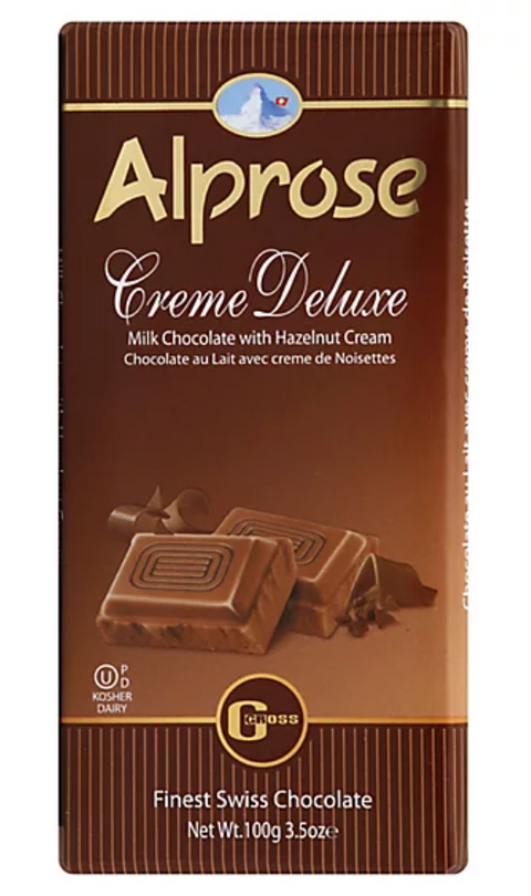 Alprose - Chocolate Bar - Creme Deluxe KPY