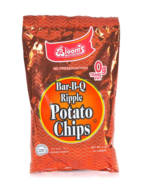 Bloom's - Potato Chips - Rippled, BBQ