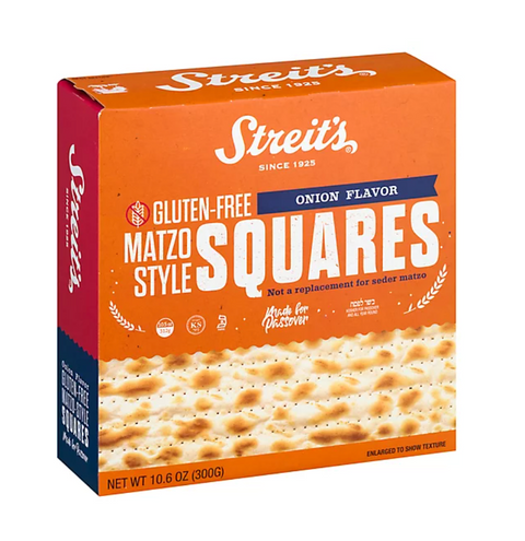 Streit's - Matzo Squares Onion Gluten-Free KFP