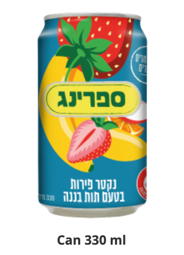 Spring - Strawberry Banana Nectar - Can