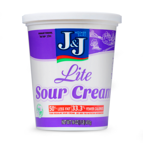 J & J - Sour Cream Lite - 454g