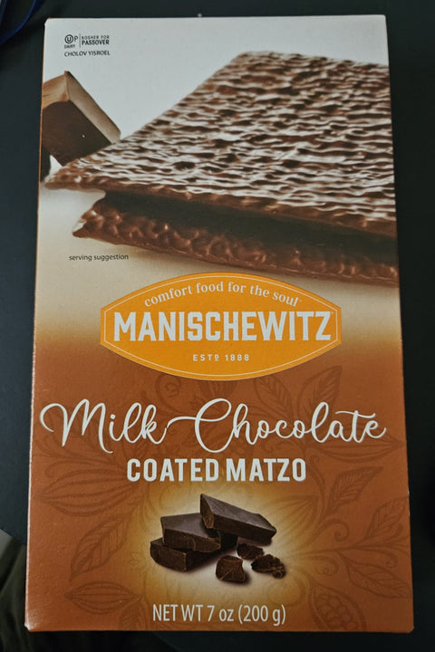 Manischewitz - Milk Chocolate Covered Matzo KFP