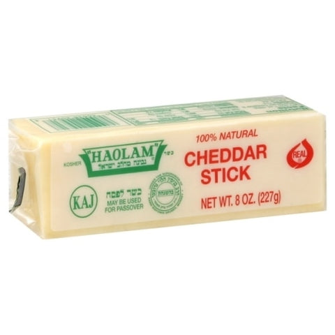 HaOlam - Cheddar Stick (white) 8oz